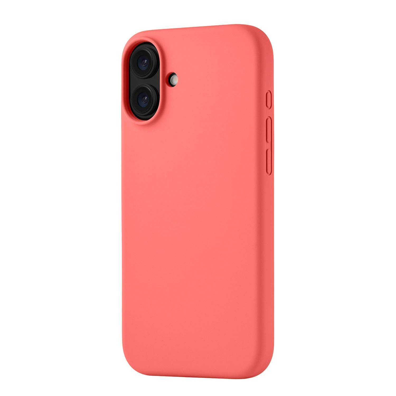 

Чехол для iPhone 16 Plus uBear Touch Mag Case софт-тач, MagSafe совместимый, коралловый, Розовый, Touch Mag Case