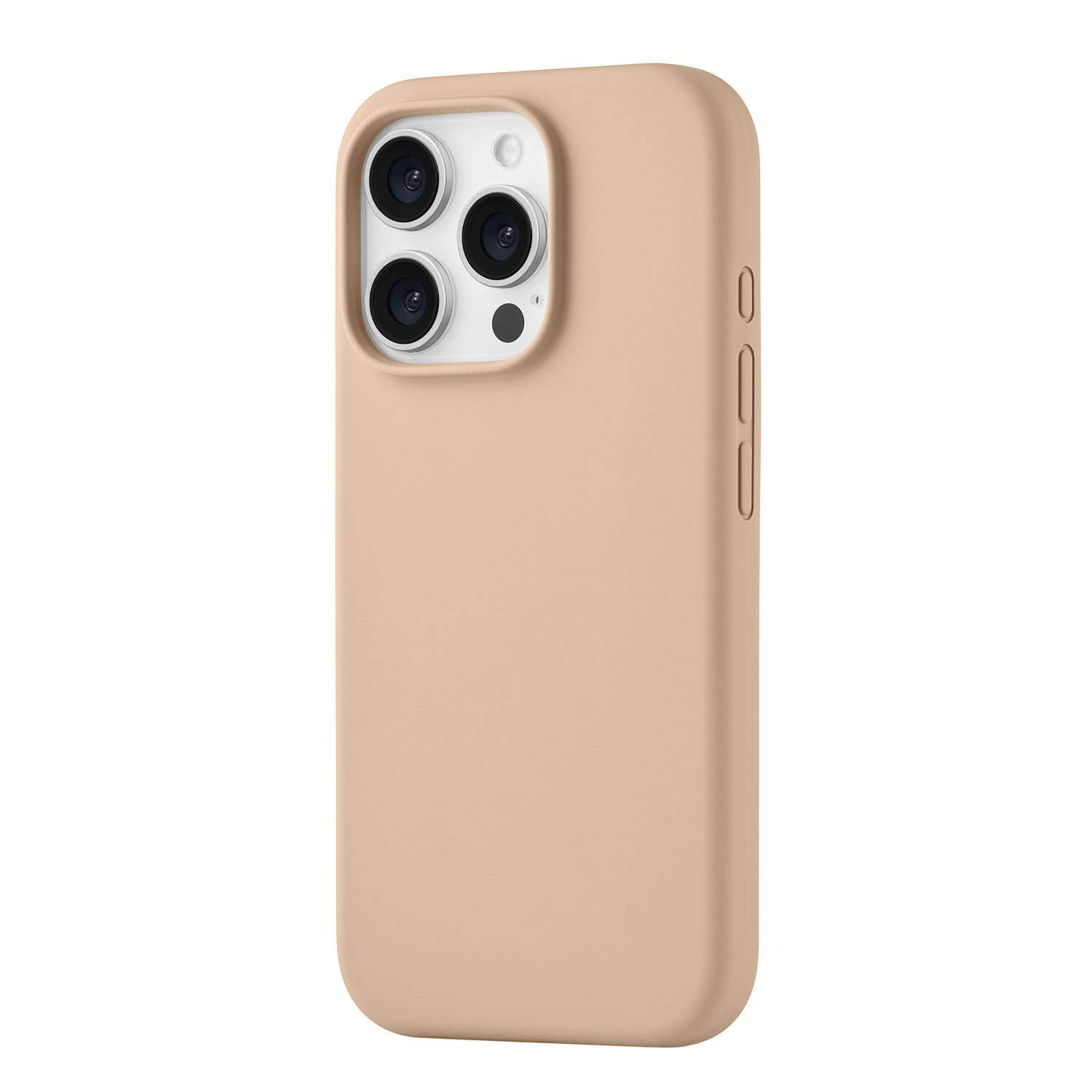 Чехол для iPhone 16 Pro uBear Touch Mag Case софт-тач, MagSafe совместимый, латте бежевый