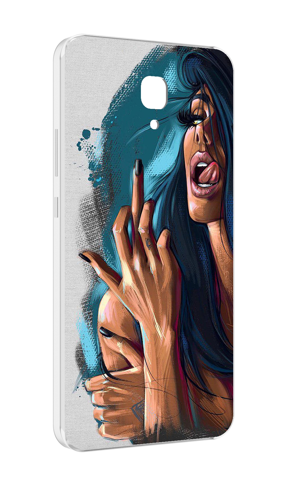 

Чехол MyPads Девушка-нарисованная-дерзкая женский для Meizu M5 Note, Прозрачный, Tocco