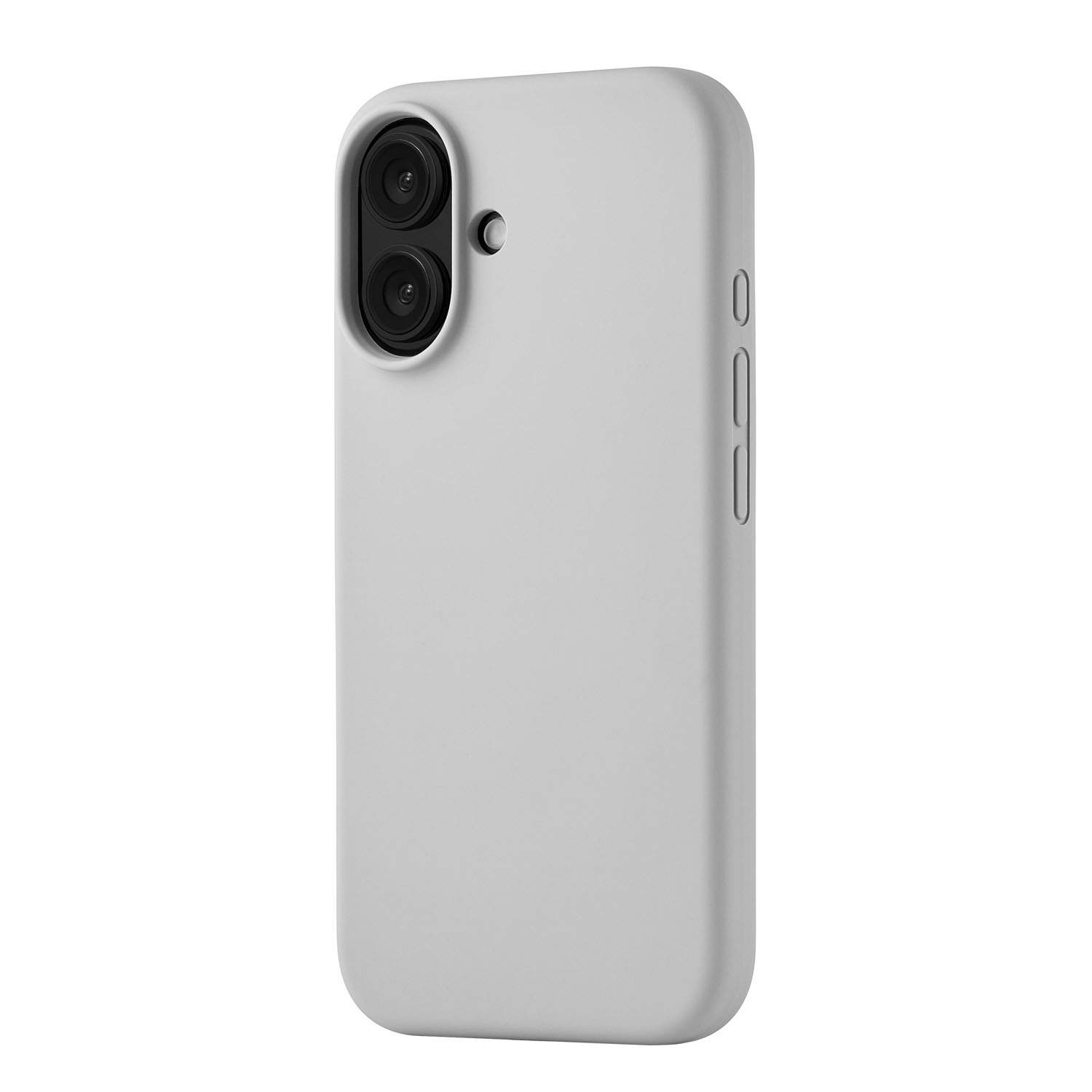 

Чехол для iPhone 16 uBear Touch Mag Case софт-тач, MagSafe совместимый, светло-серый, Touch Mag Case