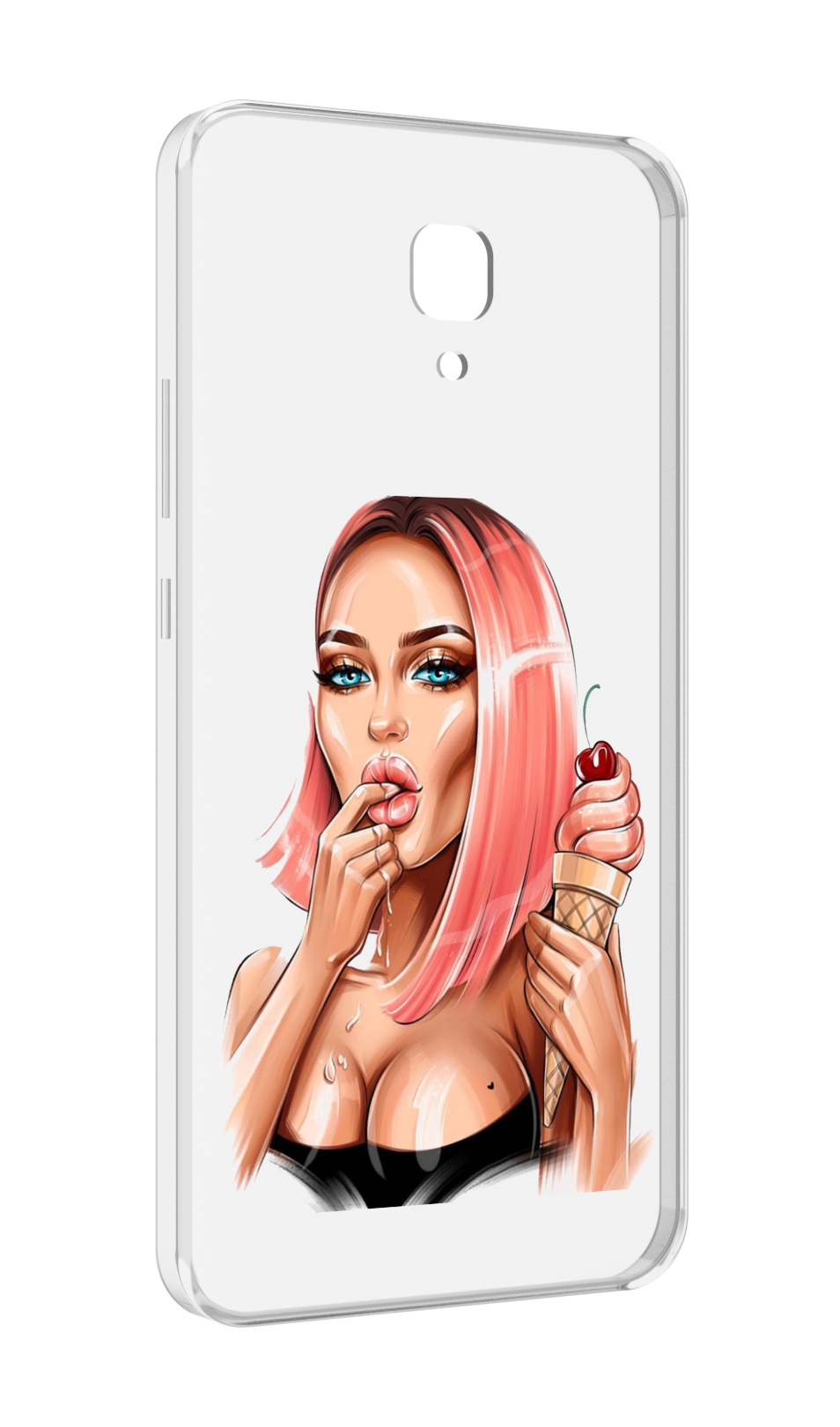 

Чехол MyPads Девушка-и-мороженое женский для Meizu M5 Note, Прозрачный, Tocco