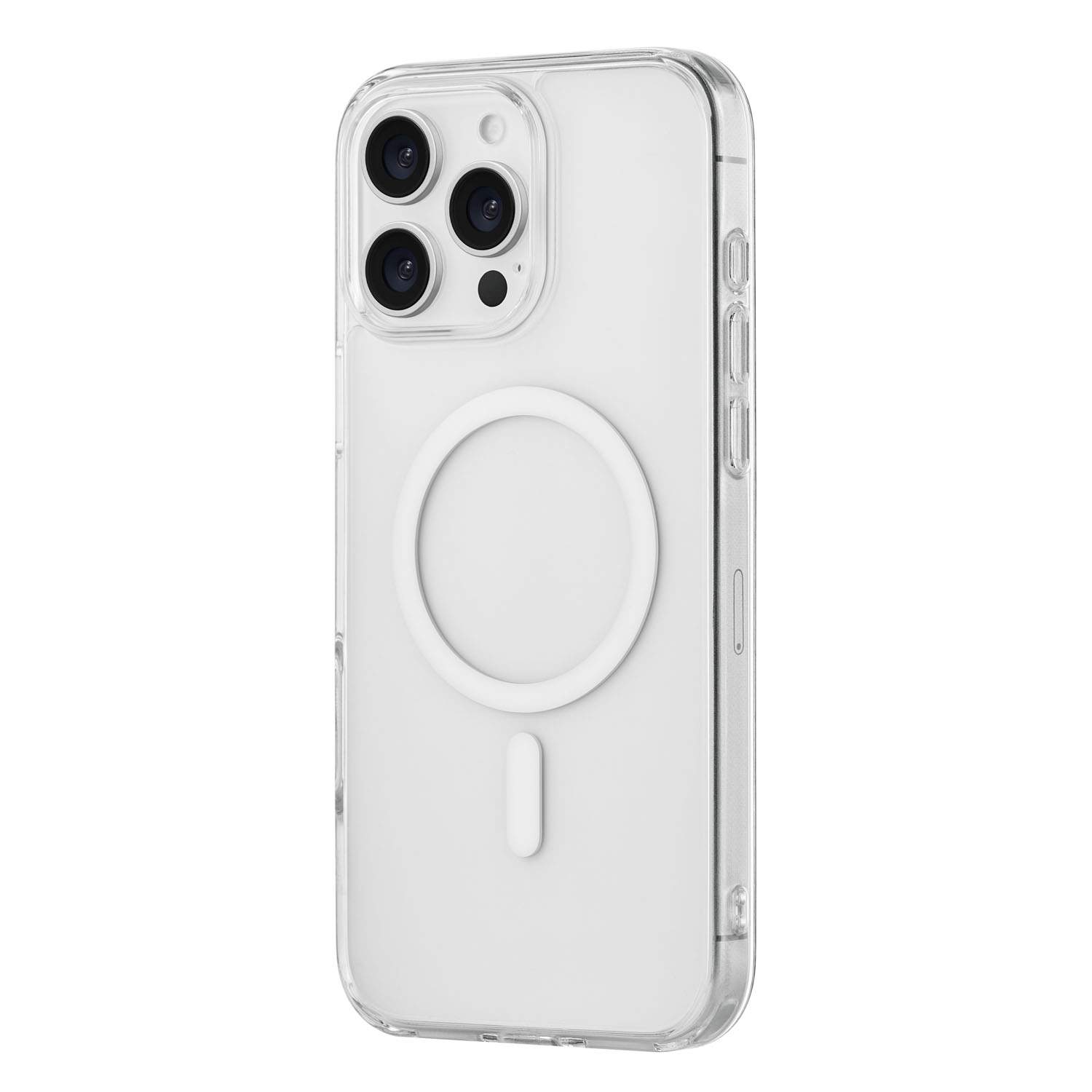 

Чехол для iPhone 16 Pro Max uBear Real Mag Case, MagSafe совместимый, усиленный, Прозрачный, Real Mag Case