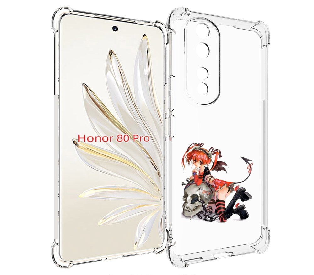 

Чехол MyPads аниме для Honor 80 Pro, Прозрачный, Tocco