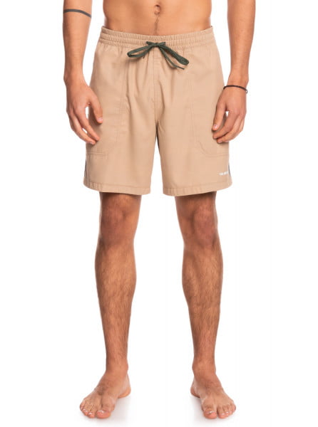 

Шорты для плавания мужские Quiksilver EQYJV03808 бежевые L, Бежевый, EQYJV03808