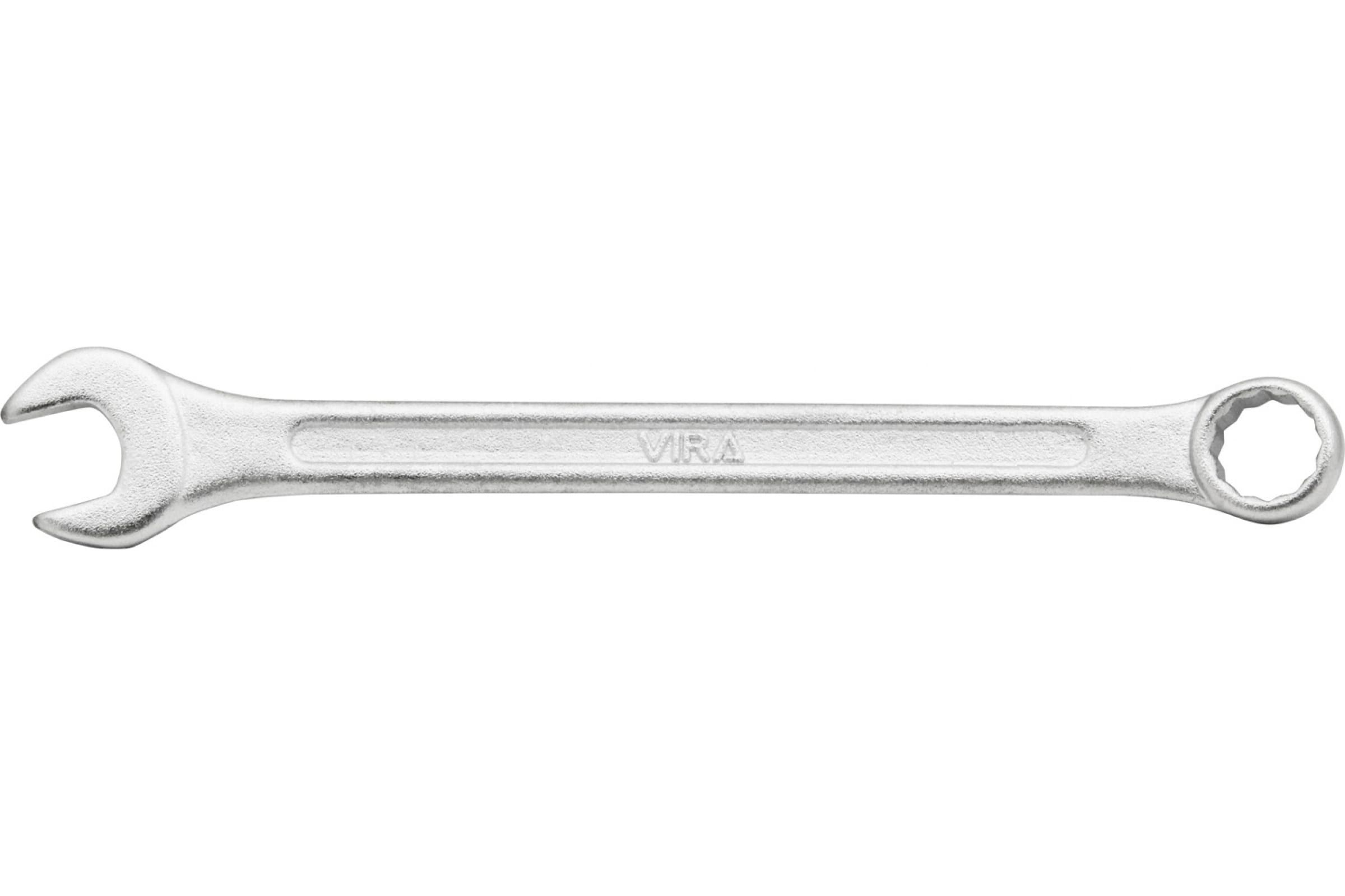 VIRA Ключ комбинированный 11мм Bright Cr-V сталь 511006