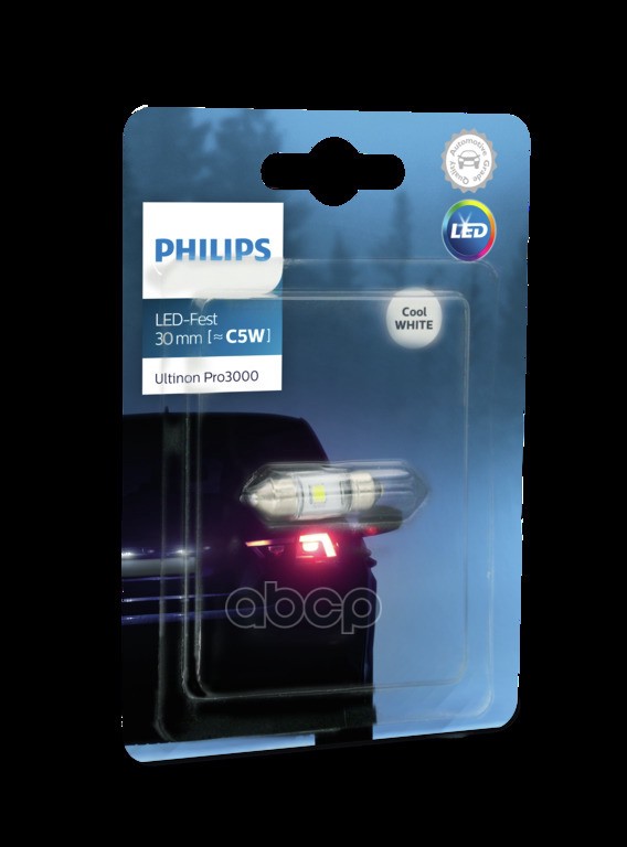

Лампа Festoon 30mm Led 11860 U30cw B1 Philips 11860u30cwb1