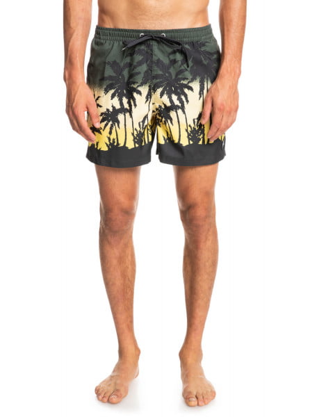 

Шорты для плавания мужские Quiksilver EQYJV03861 зеленые S, Зеленый, EQYJV03861