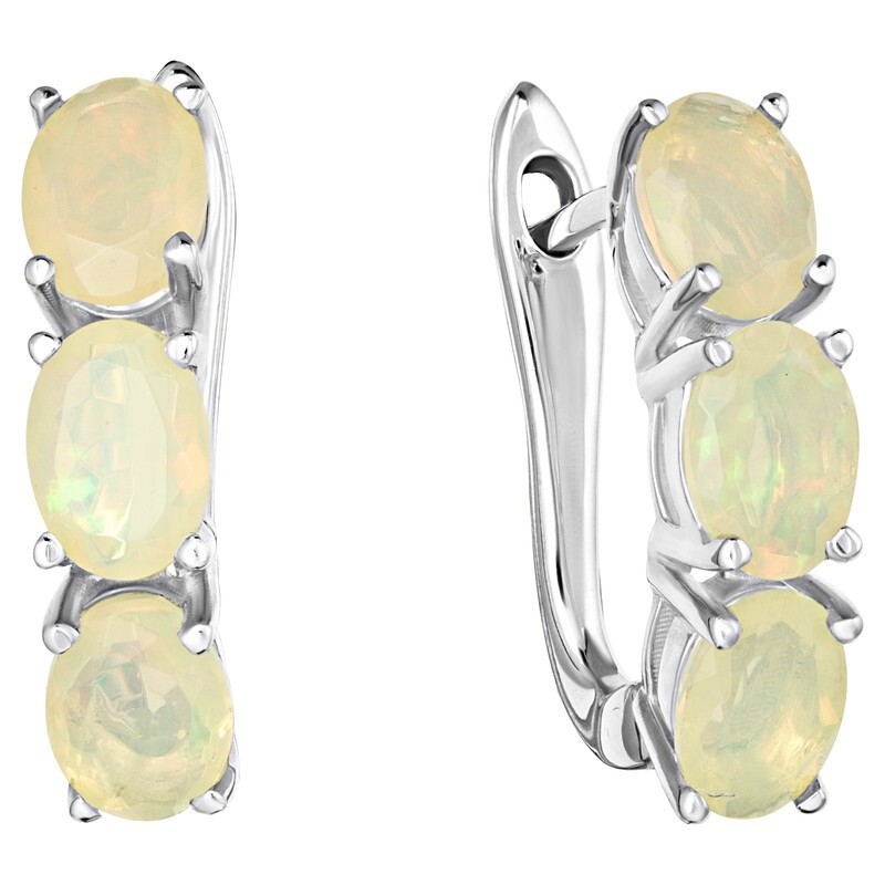 

Серьги из серебра с опалом LAZURIT-ONLINE 7923PD, 7923PD