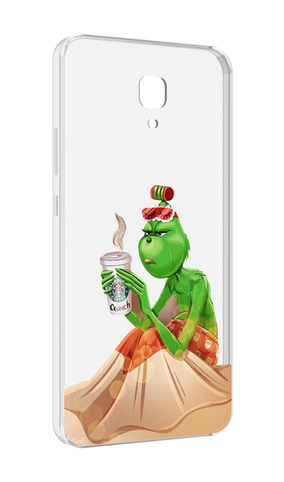 

Чехол MyPads Гринч-в-платье для Meizu M5 Note, Прозрачный, Tocco
