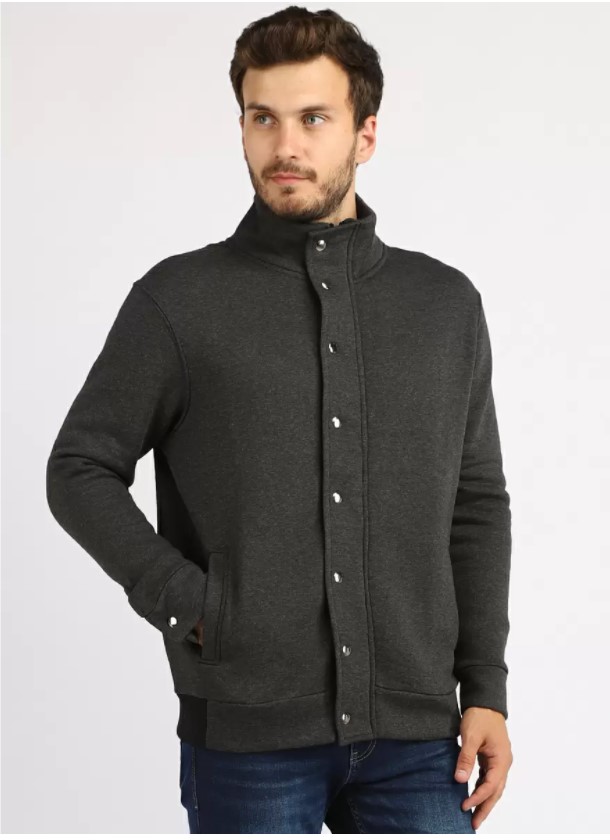 

Толстовка мужская A passion play 212TR(WH-0068)-0401 серая M, 212TR(WH-0068)-0401