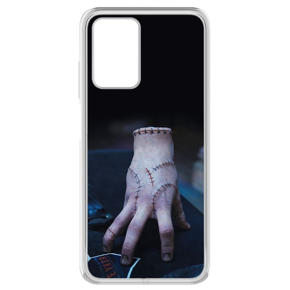 Чехол-накладка Krutoff Clear Case Уэнсдей Аддамс - Вещь для Xiaomi Redmi 10