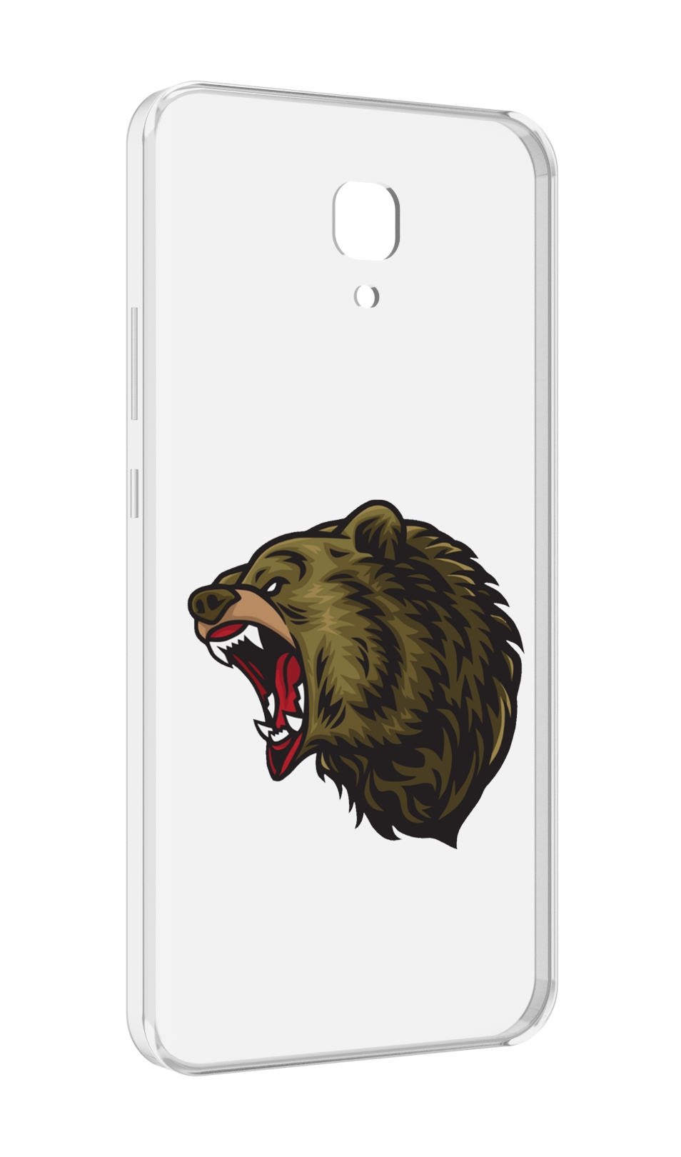 

Чехол MyPads Голова-медведь для Meizu M5 Note, Прозрачный, Tocco