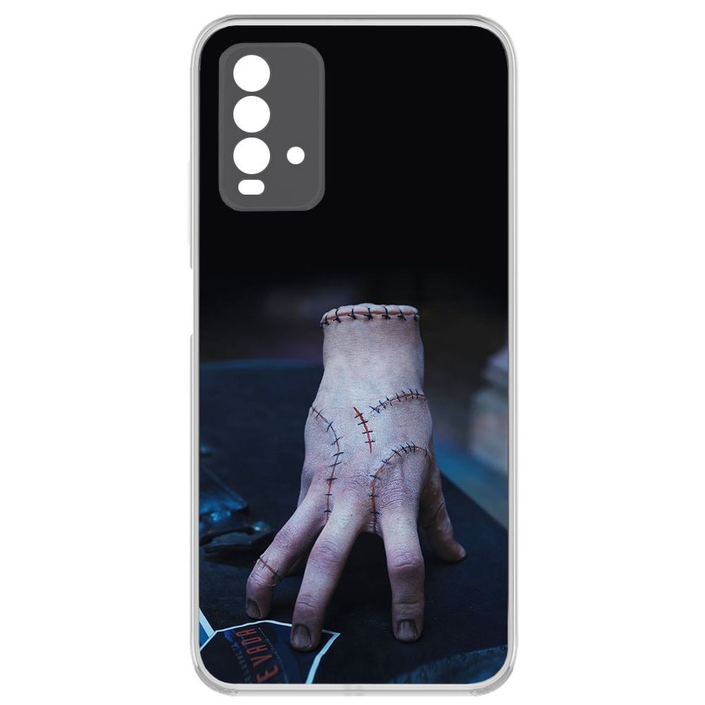 

Чехол-накладка Krutoff Clear Case Уэнсдей Аддамс - Вещь для Xiaomi Redmi 9T, Прозрачный