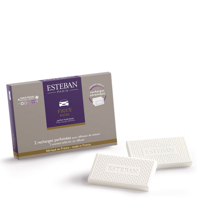 

Сменный блок для автомобильного ароматизатора Esteban ЧЕРНЫЙ ИНЖИР, Белый, Classique