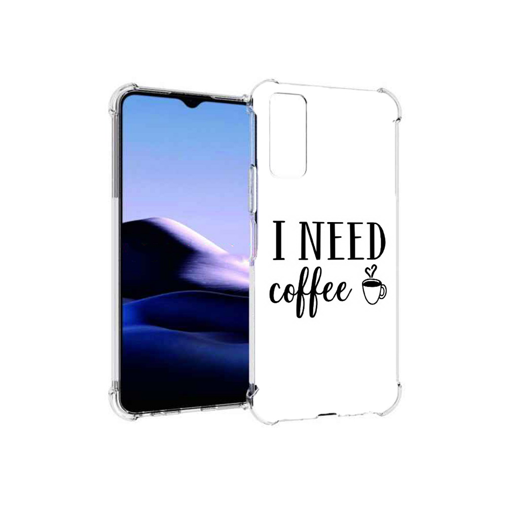 

Чехол MyPads Tocco для Vivo Y20 Мне нужен кофе (PT154038.379.121), Прозрачный, Tocco