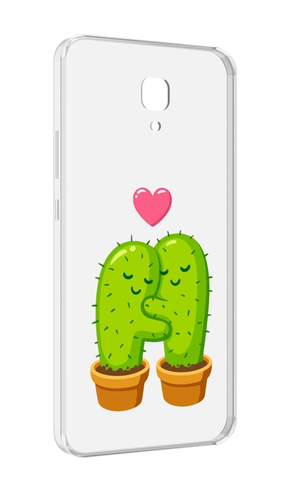 

Чехол MyPads Влюбленные-кактусы для Meizu M5 Note, Прозрачный, Tocco