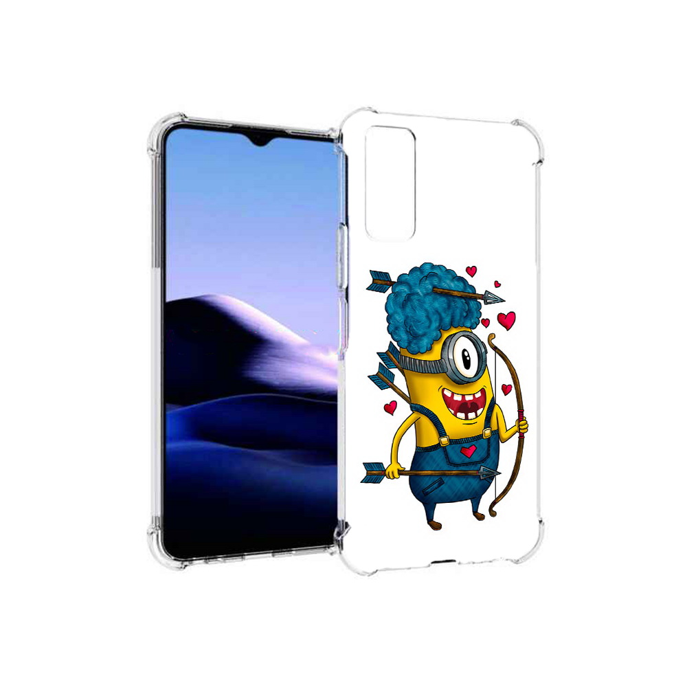 

Чехол MyPads Tocco для Vivo Y20 Миньон купидон (PT154038.379.117), Прозрачный, Tocco