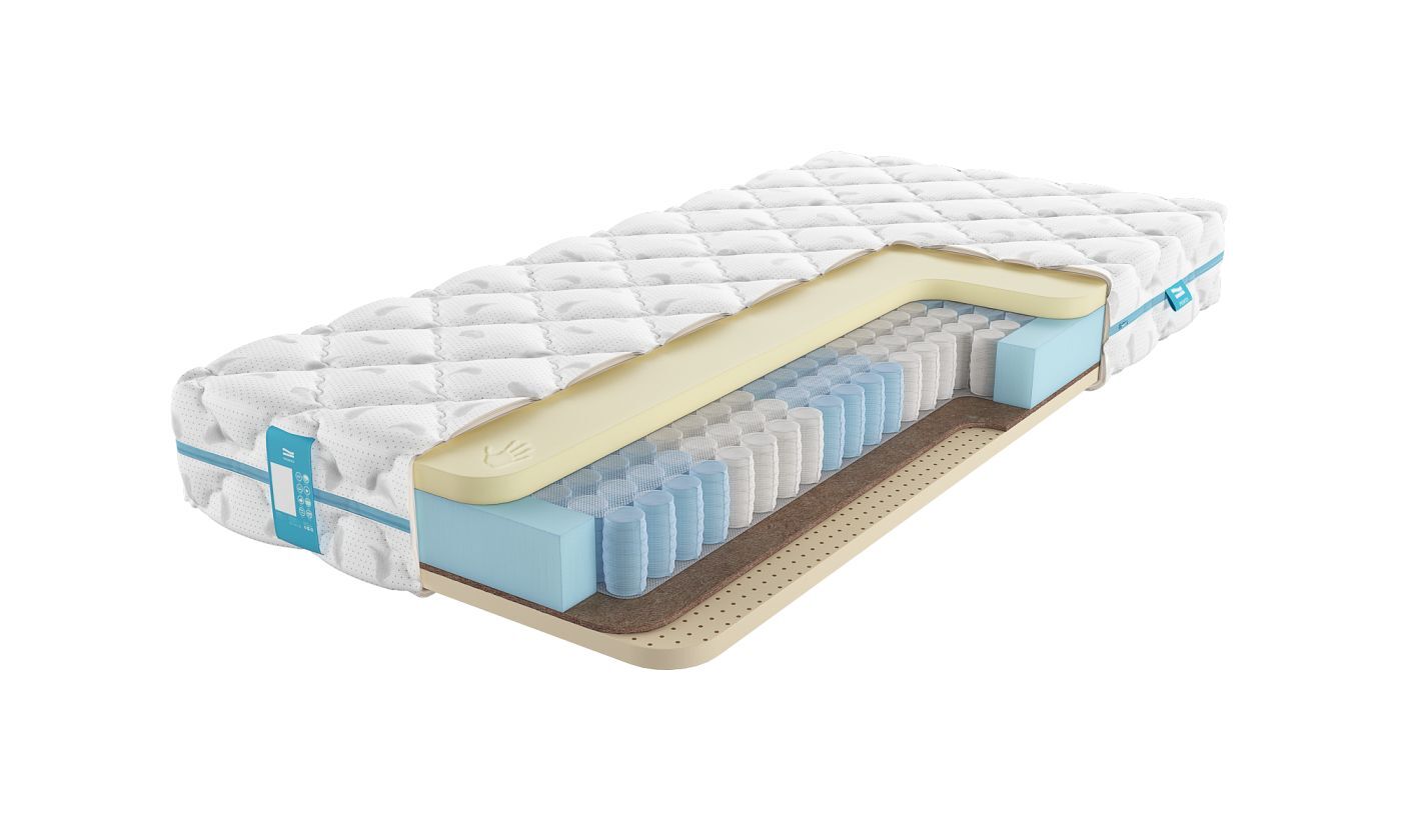 

Матрас PROMTEX Soft Middle Memory 80x190, Белый
