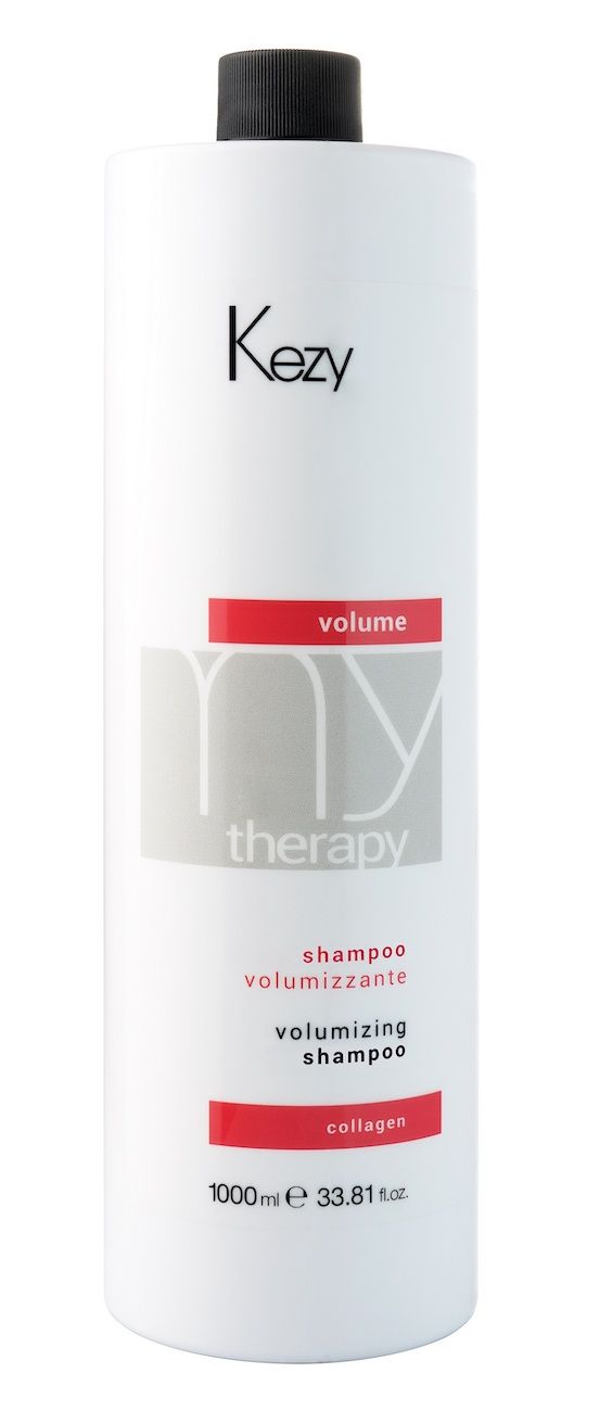 Шампунь KEZY линия MY THERAPY POST COLOR для придания объема с морским коллагеном, 1000 мл davines spa шампунь для увеличения объема volu essential haircare 250 мл