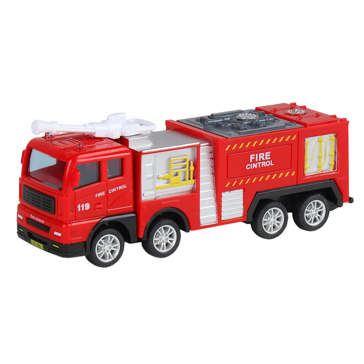 

Пожарная машина Auto Drive инерционная 26,4х4х18,5 см JB0402854, Красный