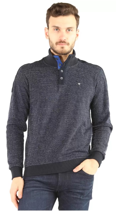 

Свитшот мужской MCL 26274 lacivert синий 3XL, 26274 lacivert