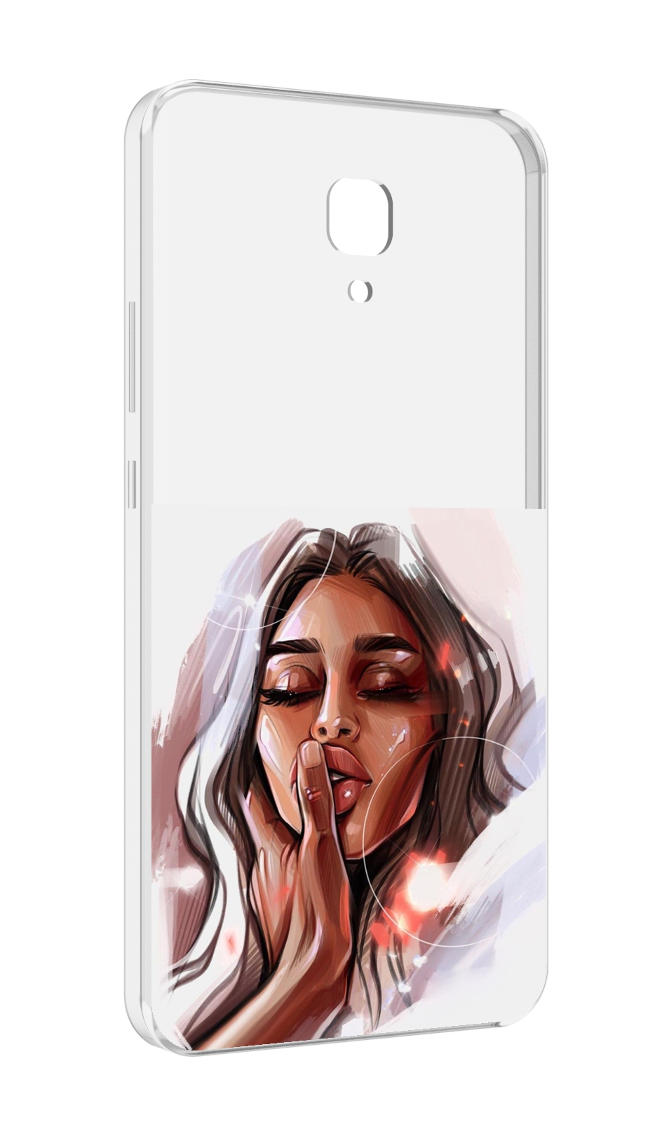 

Чехол MyPads Большие-губы женский для Meizu M5 Note, Прозрачный, Tocco