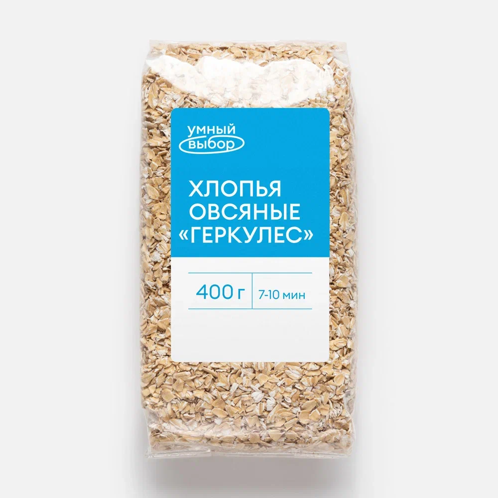 

Хлопья овсяные Умный выбор Геркулес 400 г