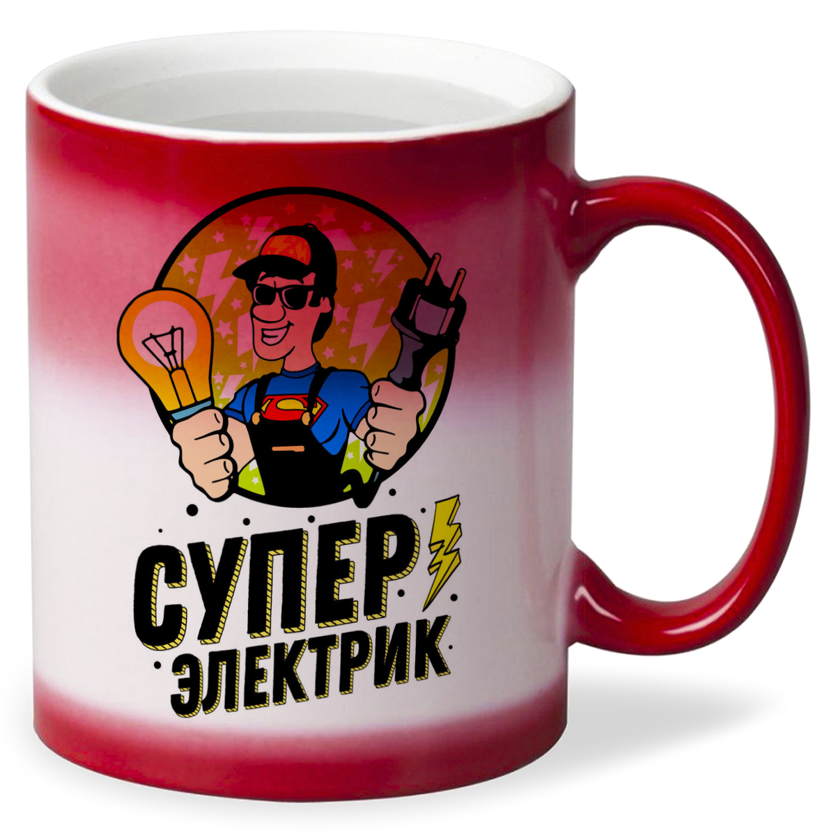 

Кружка CoolPodarok Профессия. Крутой электрик
