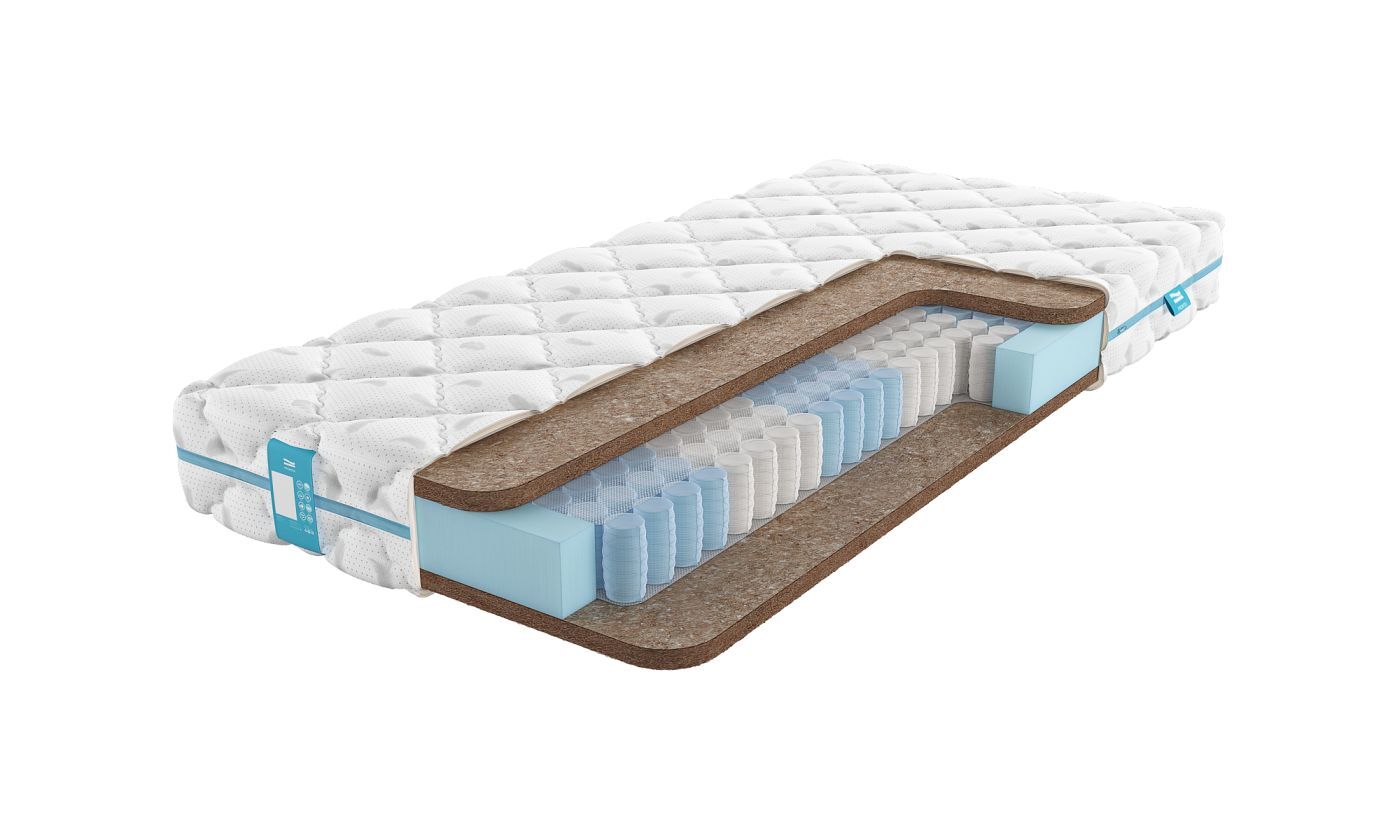 

Матрас PROMTEX Soft Bicocos 200x200, Белый