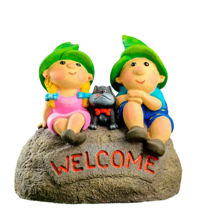 

Садовая фигура (Н.С.) Гороховые человечки, Разноцветный