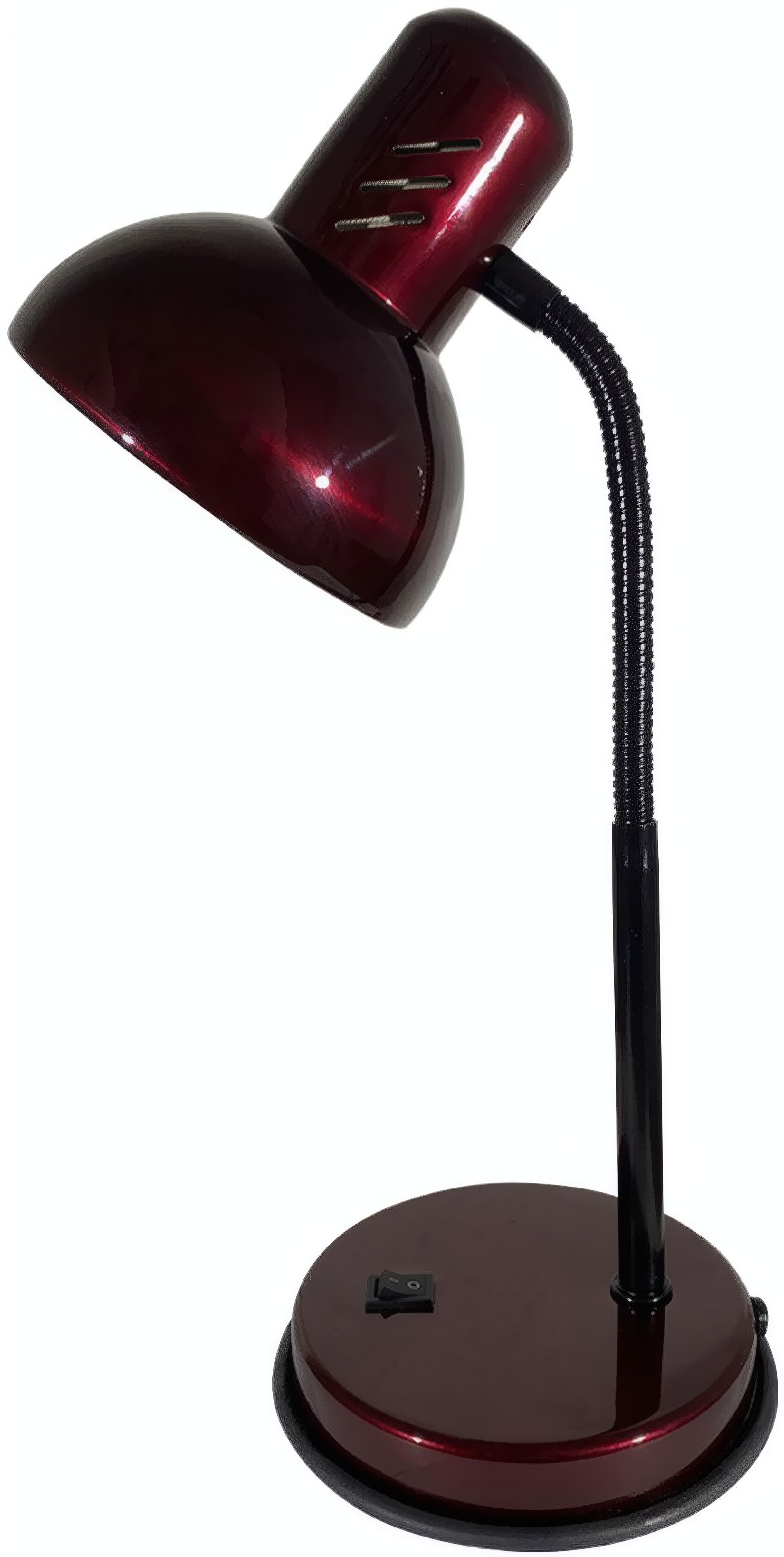 

Рабочая лампа настольная, цоколь Е27, максимальная мощность 60 Вт, цвет вишневый, LER82673539