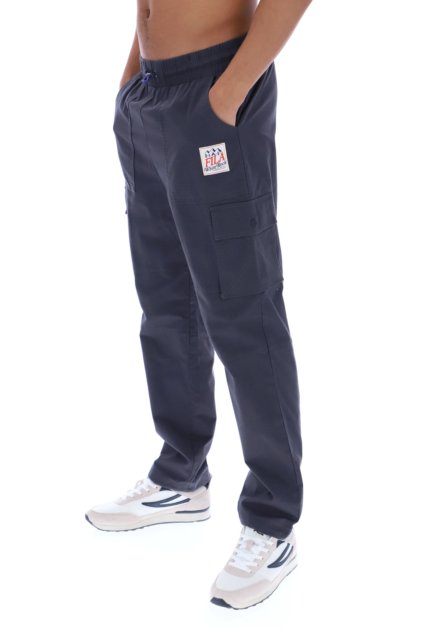 Брюки мужские FILA Tyler Ripstop Pant синие L