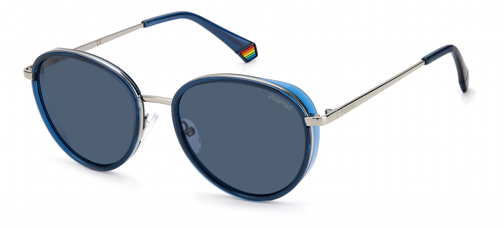фото Солнцезащитные очки мужские polaroid pld 6150/s/x синие