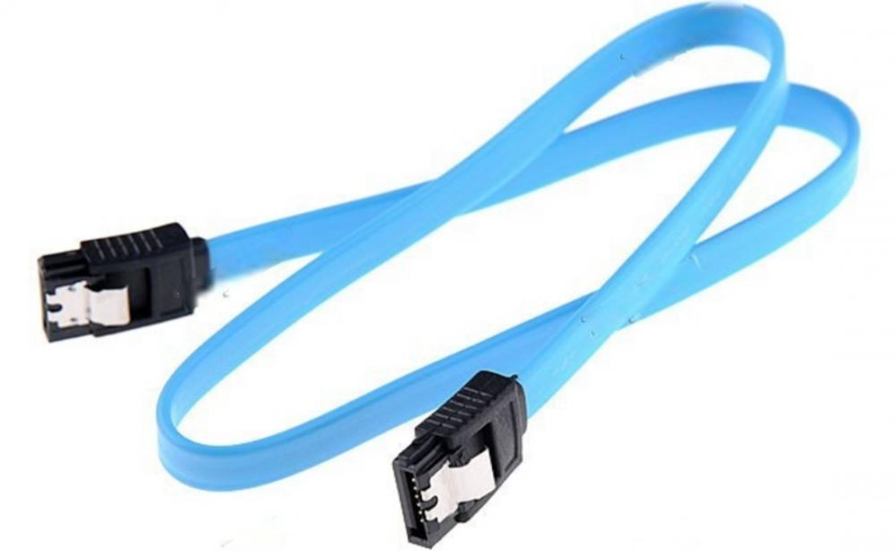 фото Кабель gsmin cb-69 sata 7-pin (m) - sata 7-pin (m) (50 см) (синий)