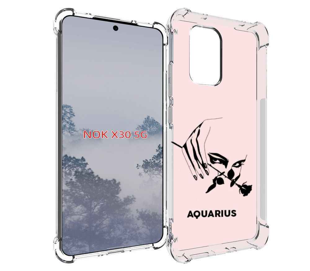 

Чехол MyPads знак зодиака водолей 3 для Nokia X30 5G, Tocco