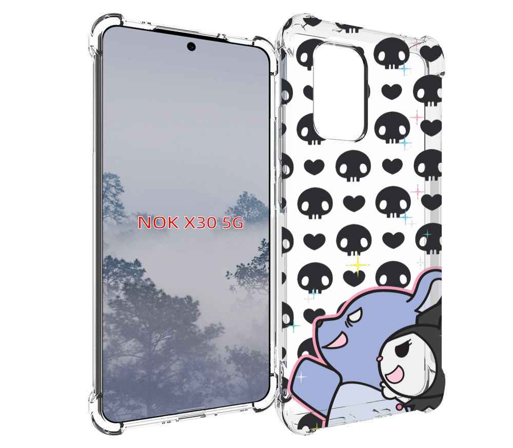 

Чехол MyPads злые-мини-животные детский для Nokia X30 5G, Tocco