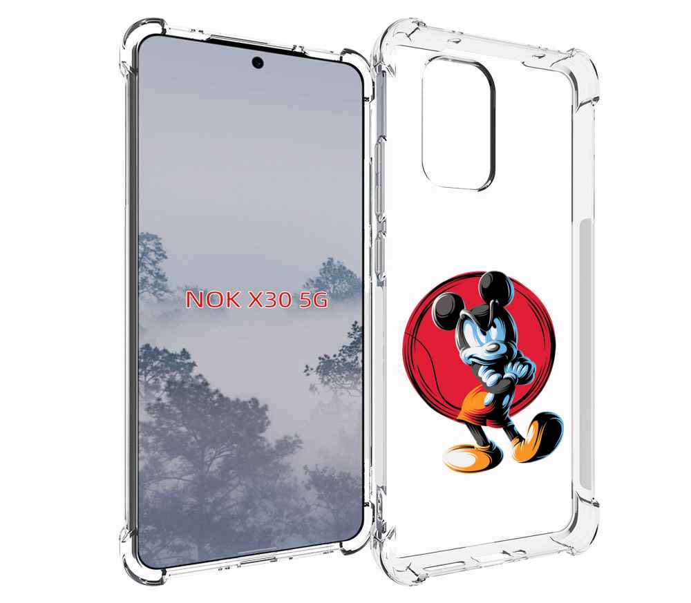 

Чехол MyPads злой-микки для Nokia X30 5G, Tocco