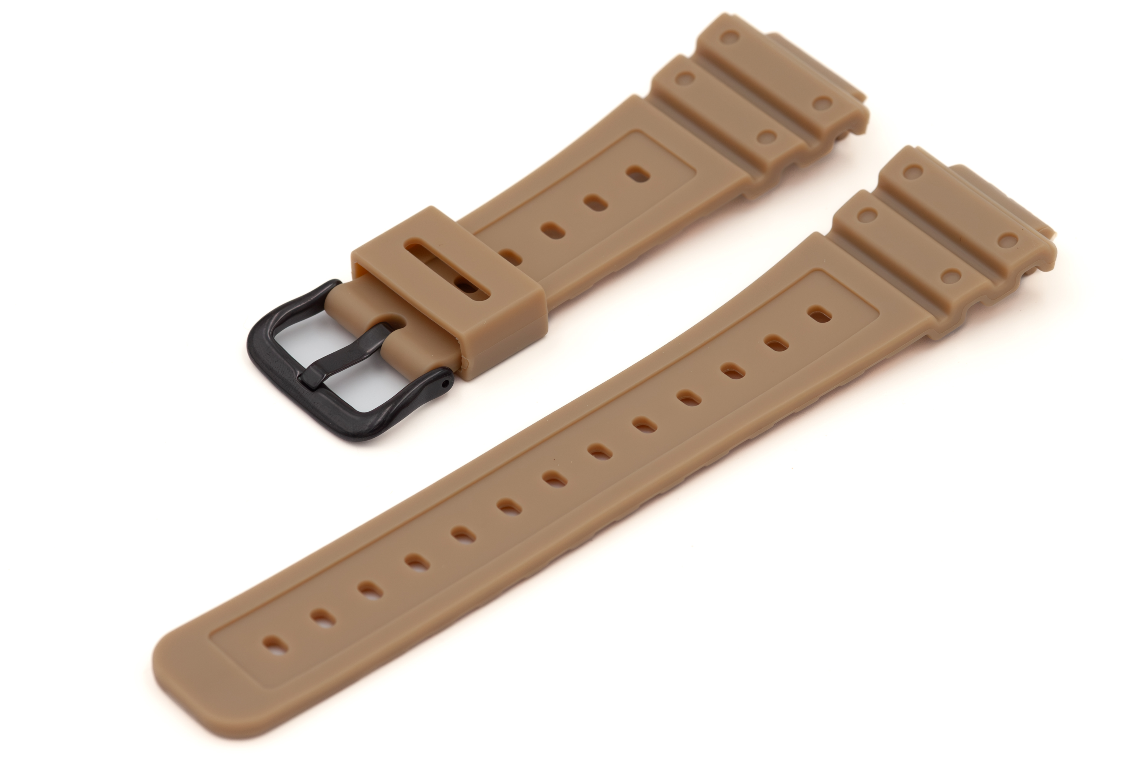 

Ремешок из двух частей унисекс Watch Band DW-5600 бежевый, DW-5600