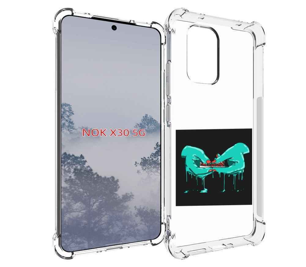 

Чехол MyPads закручиваю-розочки для Nokia X30 5G, Tocco