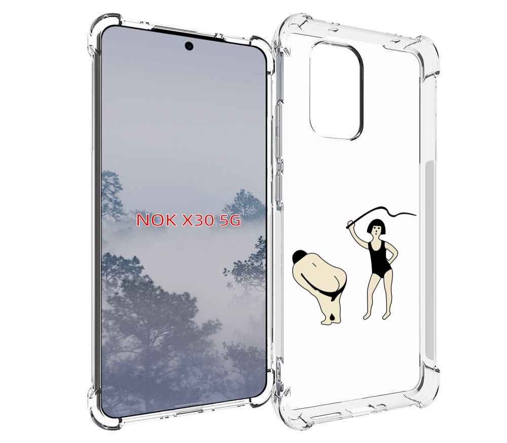 

Чехол MyPads женщина-наказывает для Nokia X30 5G, Tocco