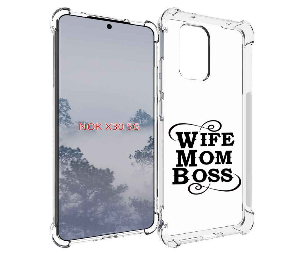 

Чехол MyPads жена-мама-босс для Nokia X30 5G, Tocco