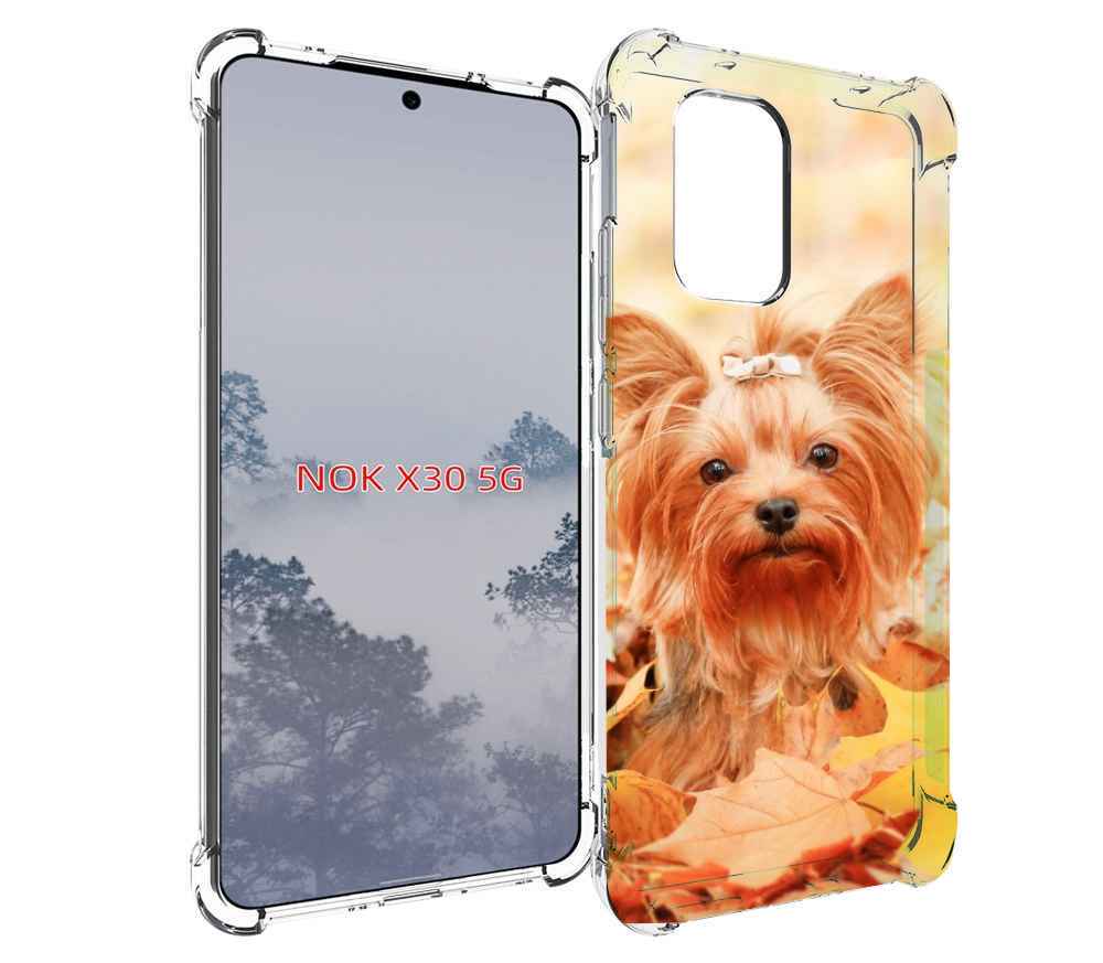 

Чехол MyPads еркширдский терьер йорк для Nokia X30 5G, Tocco