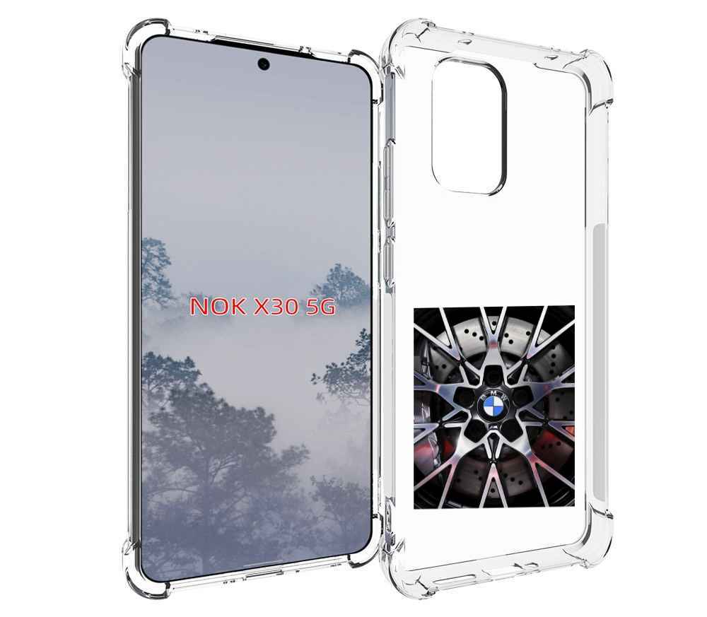 

Чехол MyPads диск бмв мужской для Nokia X30 5G, Tocco