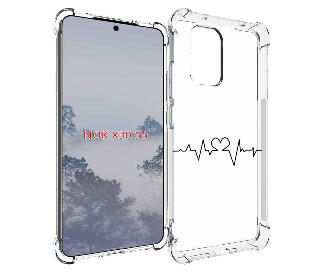 

Чехол MyPads диаграмма-любви для Nokia X30 5G, Tocco