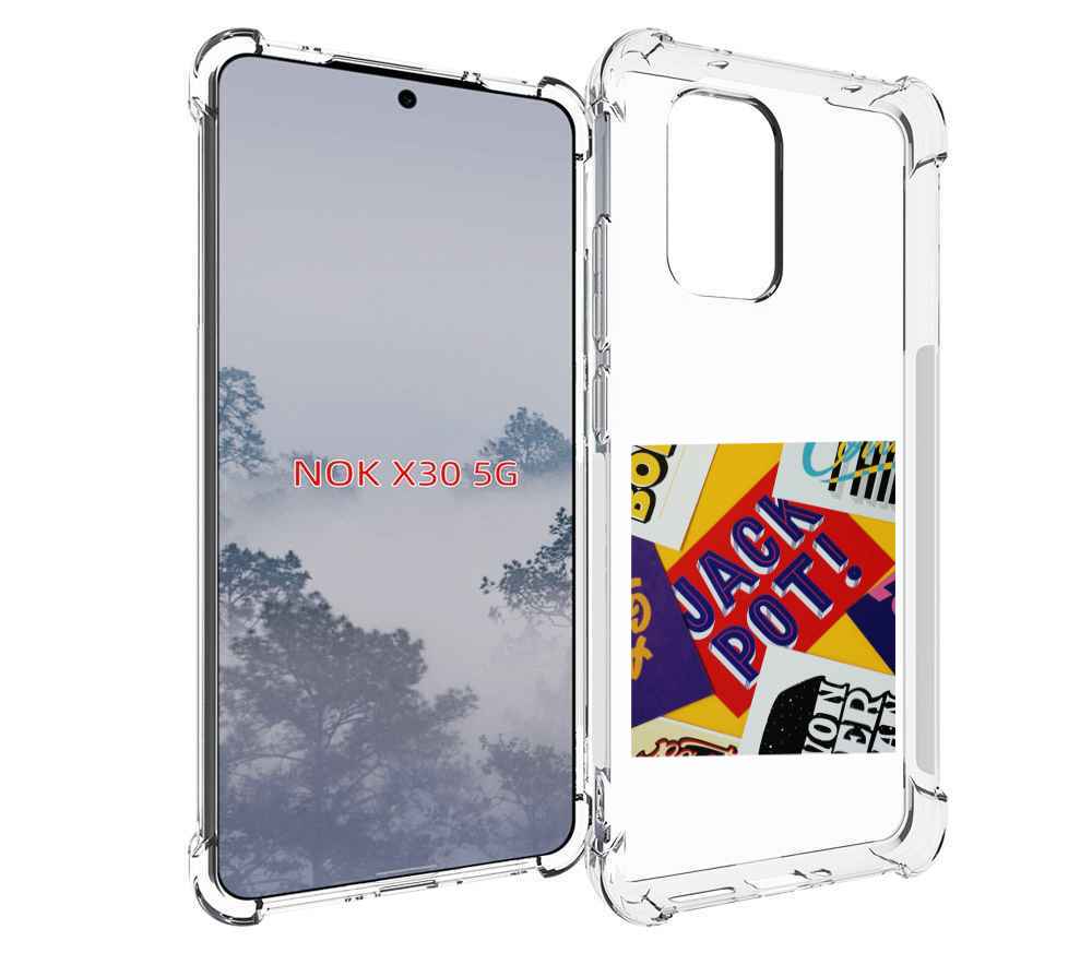 

Чехол MyPads джекпот для Nokia X30 5G, Tocco
