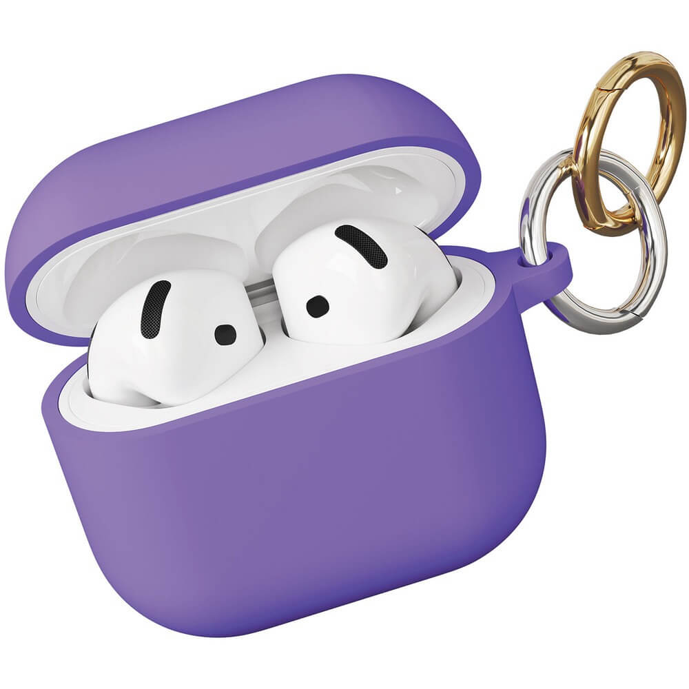 

Чехол для наушников VLP Charm Case для AirPods 4 лавандовый, Фиолетовый, Charm Case для AirPods 4