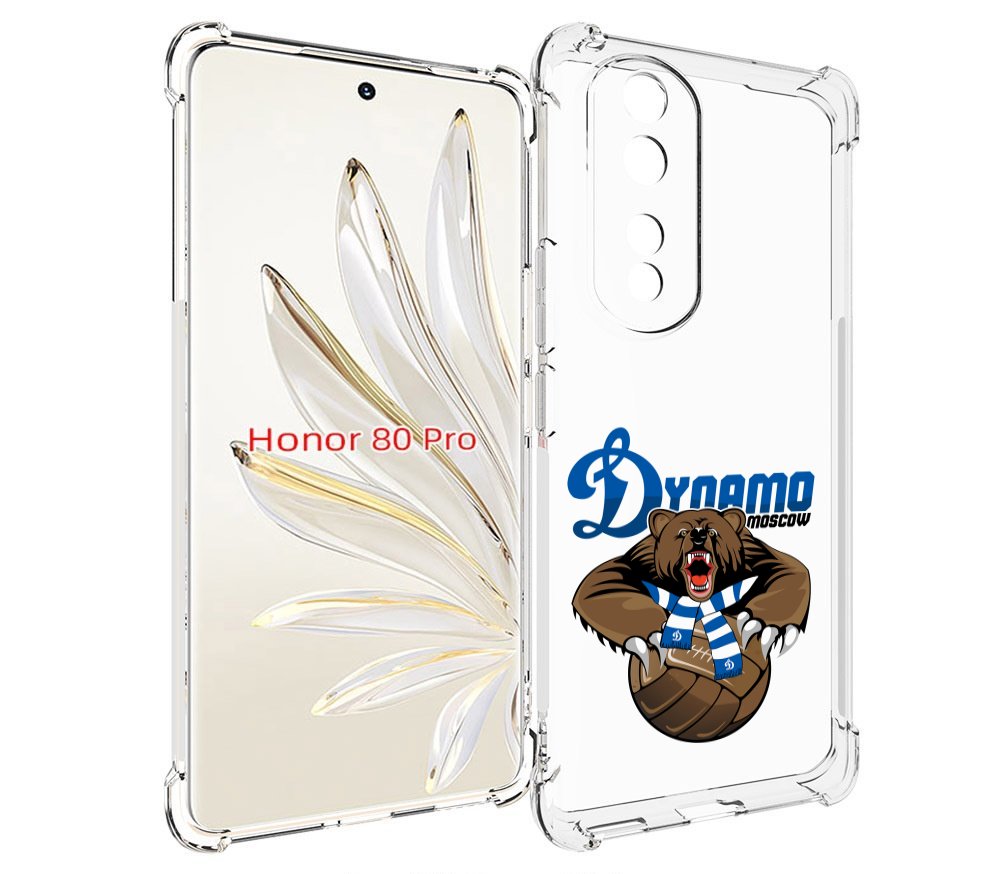 

Чехол MyPads ФК Динамо медведь для Honor 80 Pro, Прозрачный, Tocco