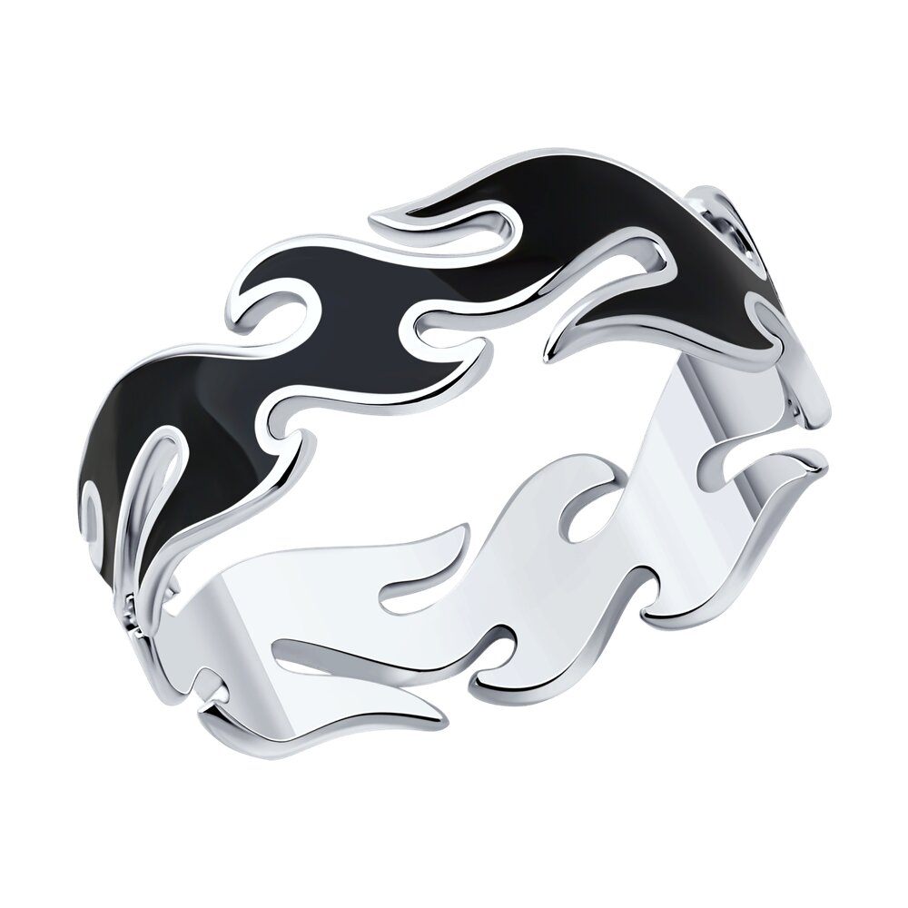 

Кольцо из серебра р.  Diamant 94-110-01813-1, эмаль, 94-110-01813-1