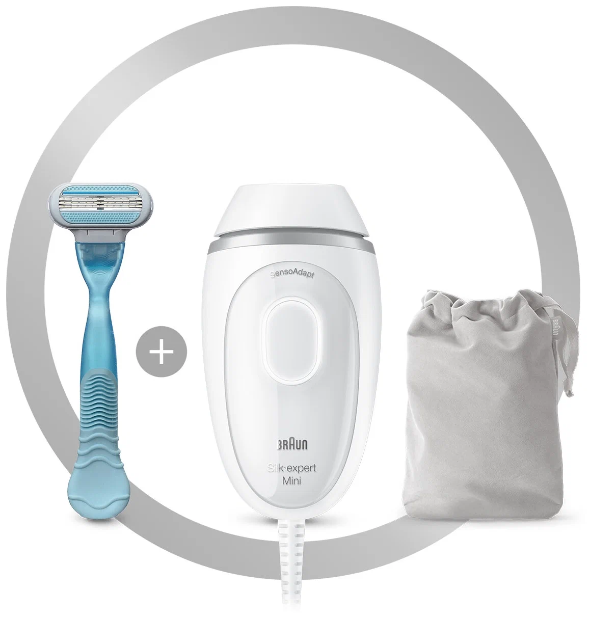 Фотоэпилятор Braun PL1124 Silk-expert Mini фотоэпилятор beperfect bp w001 ipl white