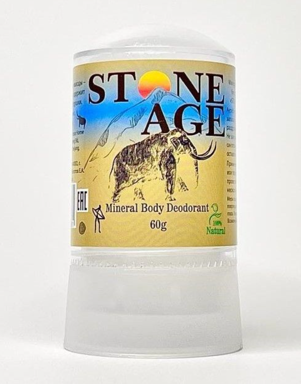 Дезодорант STONE AGE кристалл, 60 г Китай